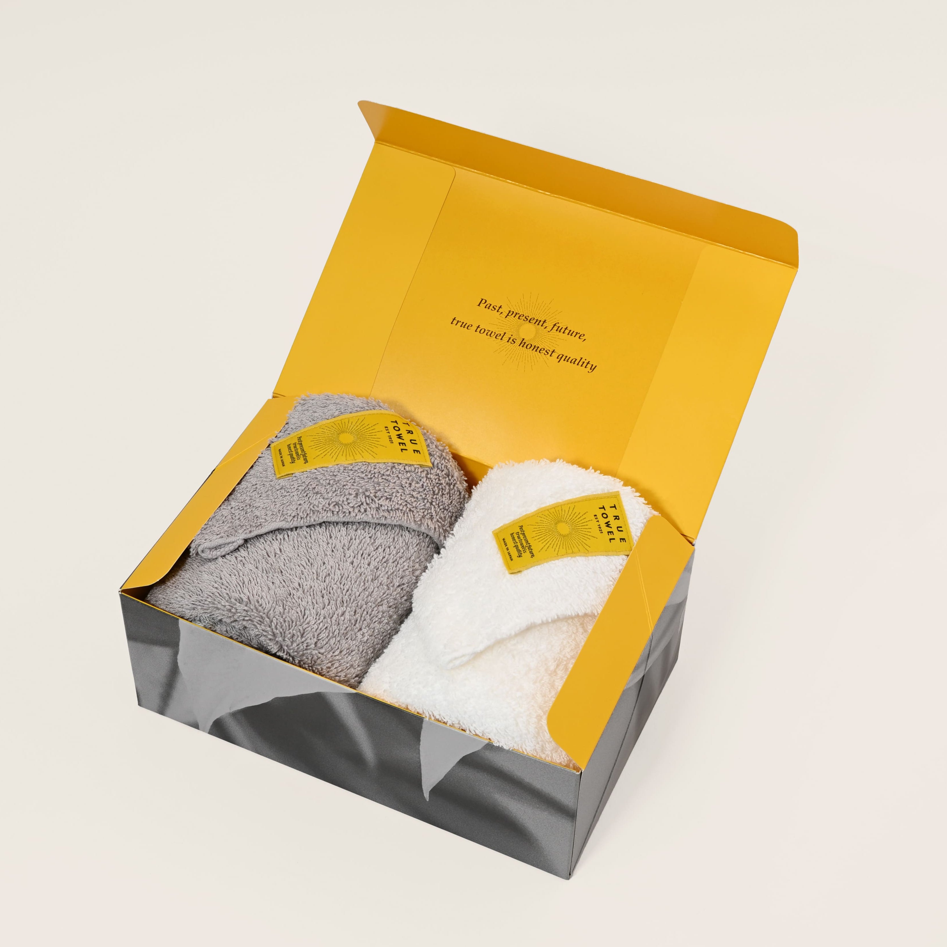 【GIFT】TRUE TOWEL【classic SUGOI】フェイスタオル2枚セット