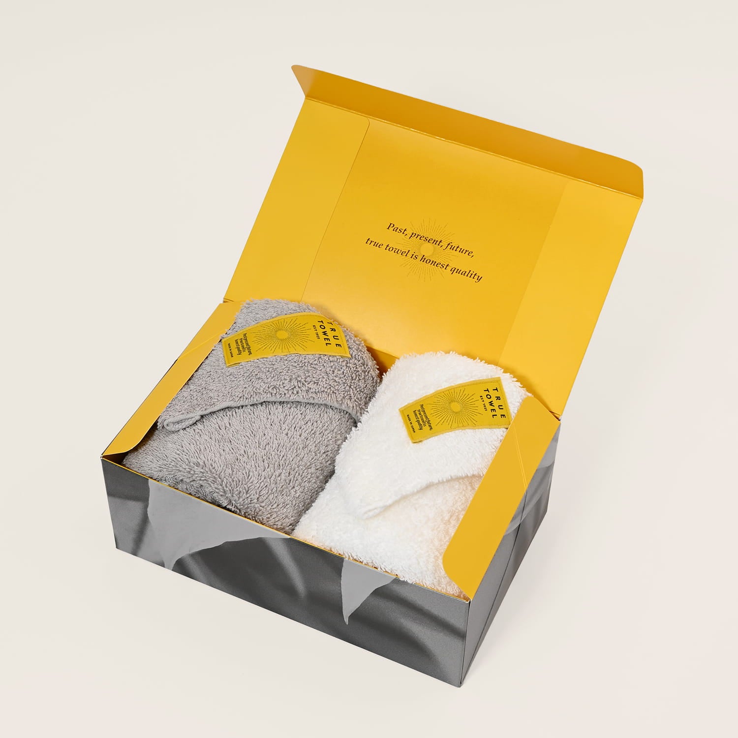 【GIFT】TRUE TOWEL【classic SUGOI】フェイスタオル2枚セット