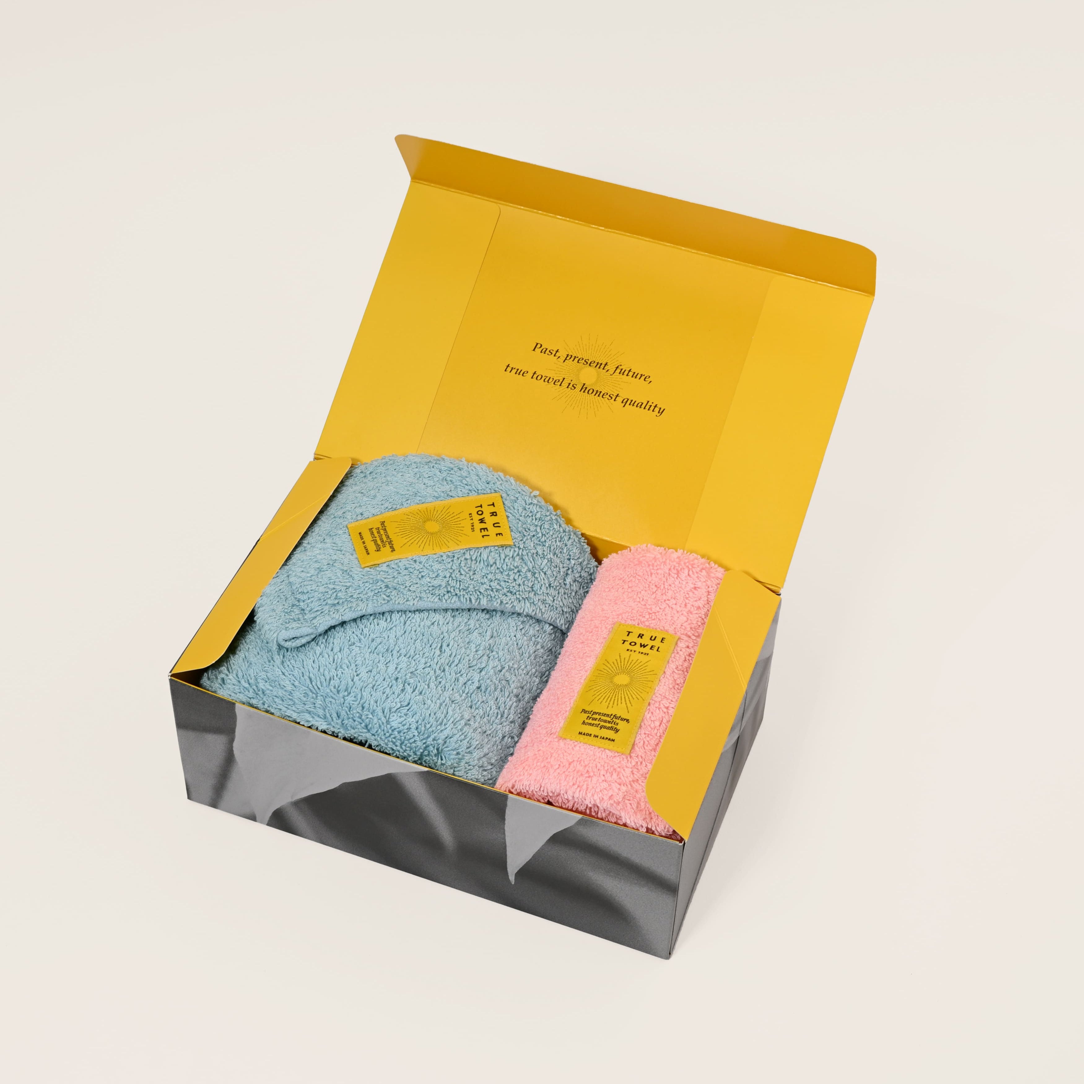 【GIFT】TRUE TOWEL【classic SUGOI】フェイスタオル+ウォッシュタオルセット