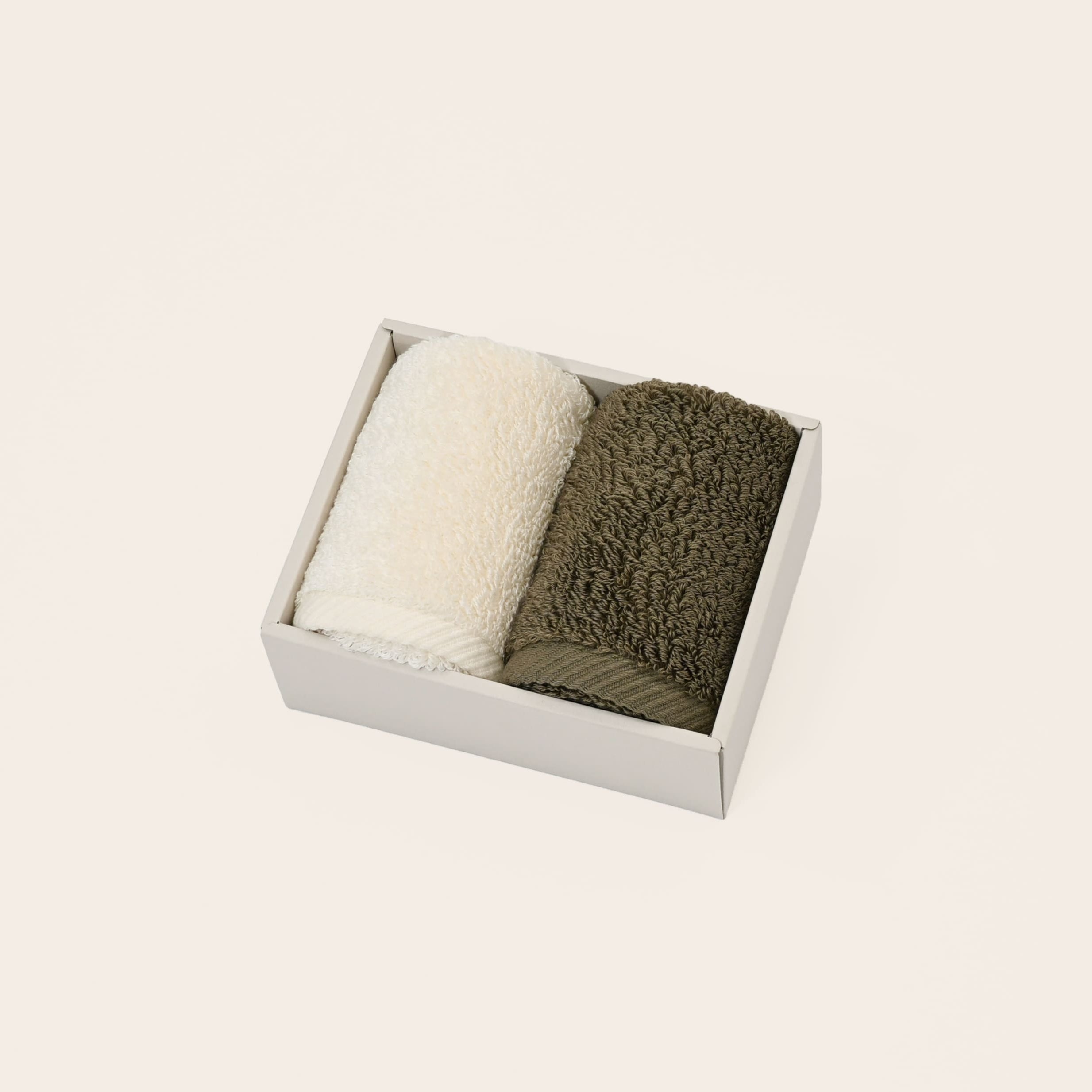 【GIFT】TRUE TOWEL【DI LUSSO】ウォッシュタオル2枚セット