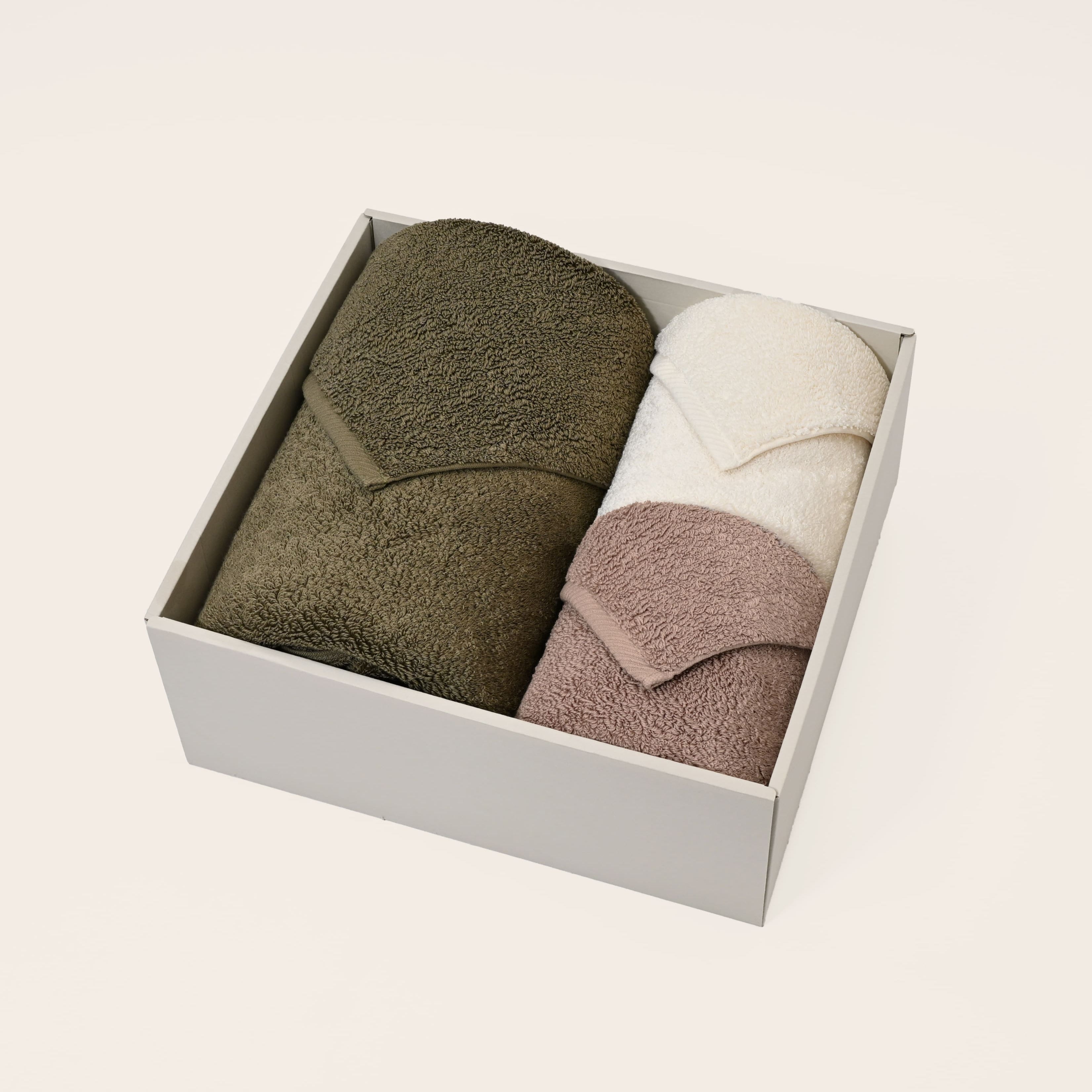 【GIFT】TRUE TOWEL【DI LUSSO】バスタオル+フェイスタオル2枚セット