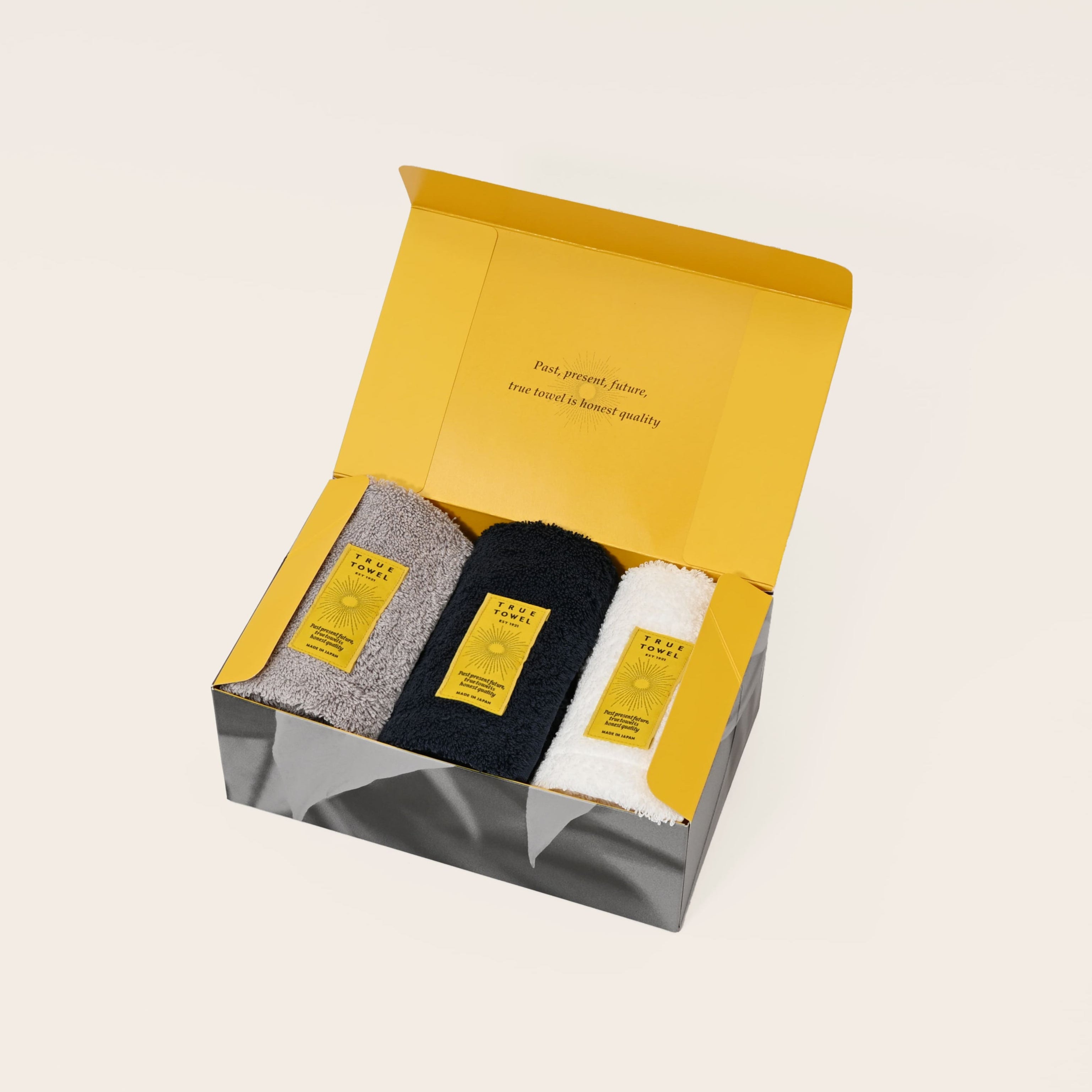 【GIFT】TRUE TOWEL【classic SUGOI】ウォッシュタオル3枚セット