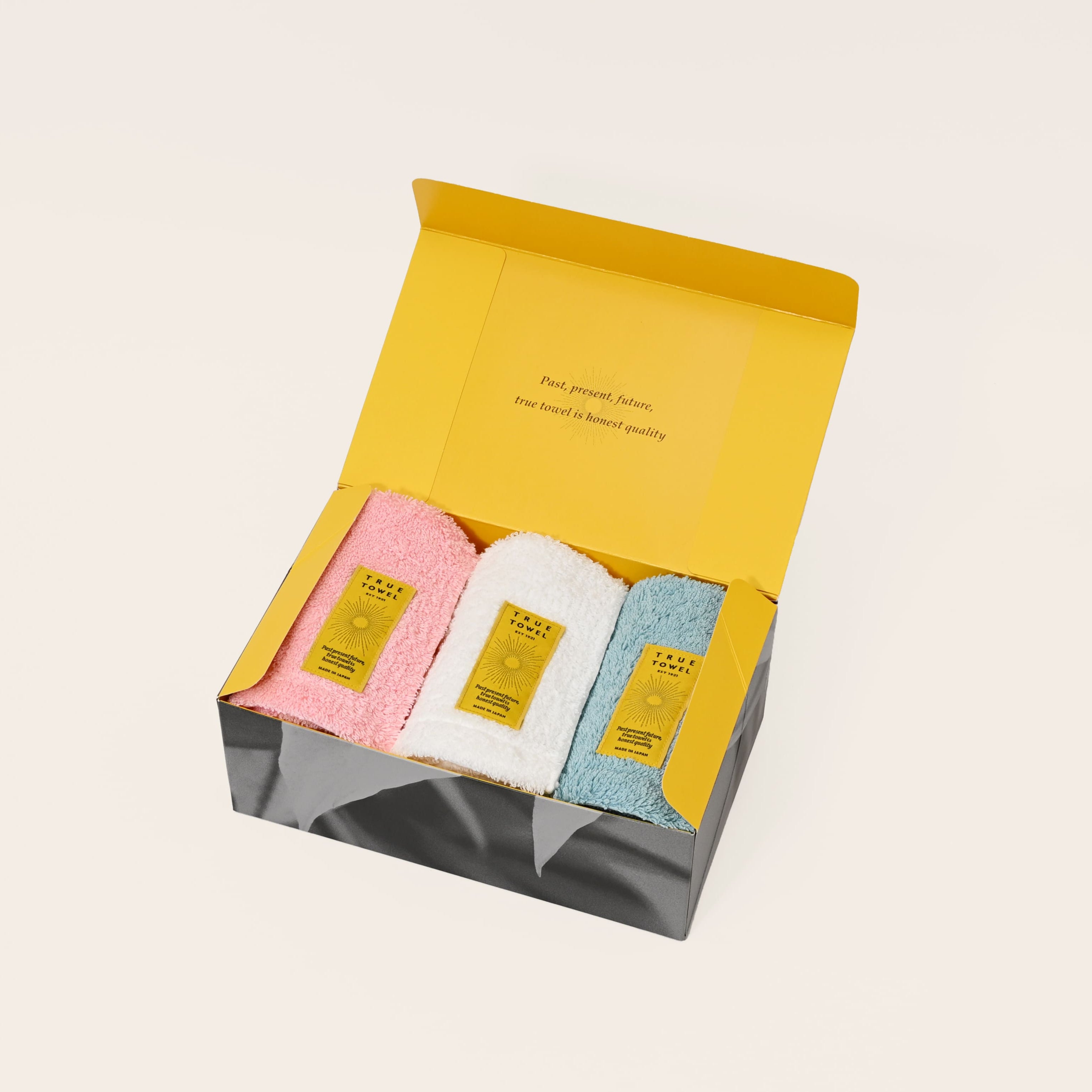 【GIFT】TRUE TOWEL【classic SUGOI】ウォッシュタオル3枚セット