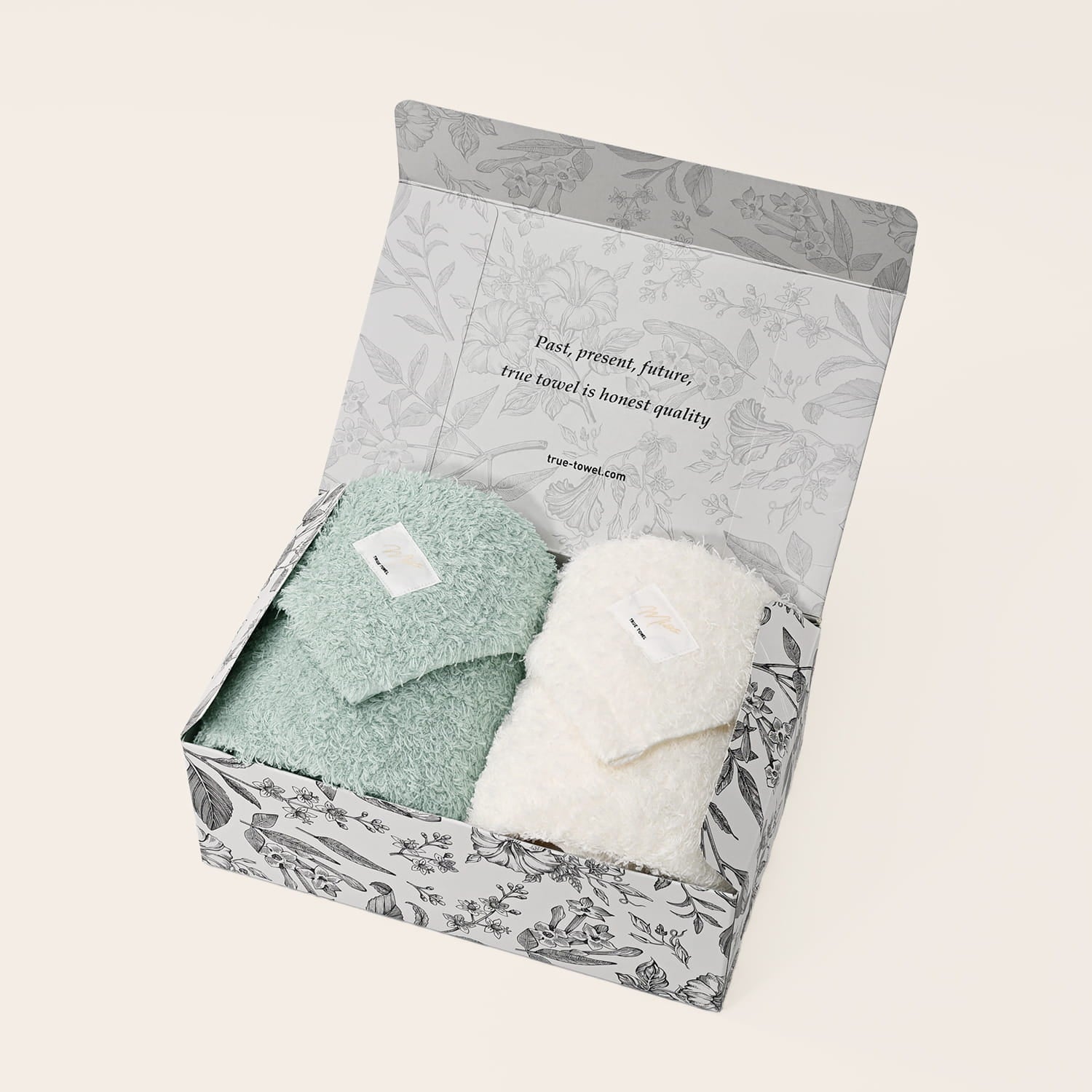 【GIFT】TRUE TOWEL【Miss】フェイスタオル2枚セット