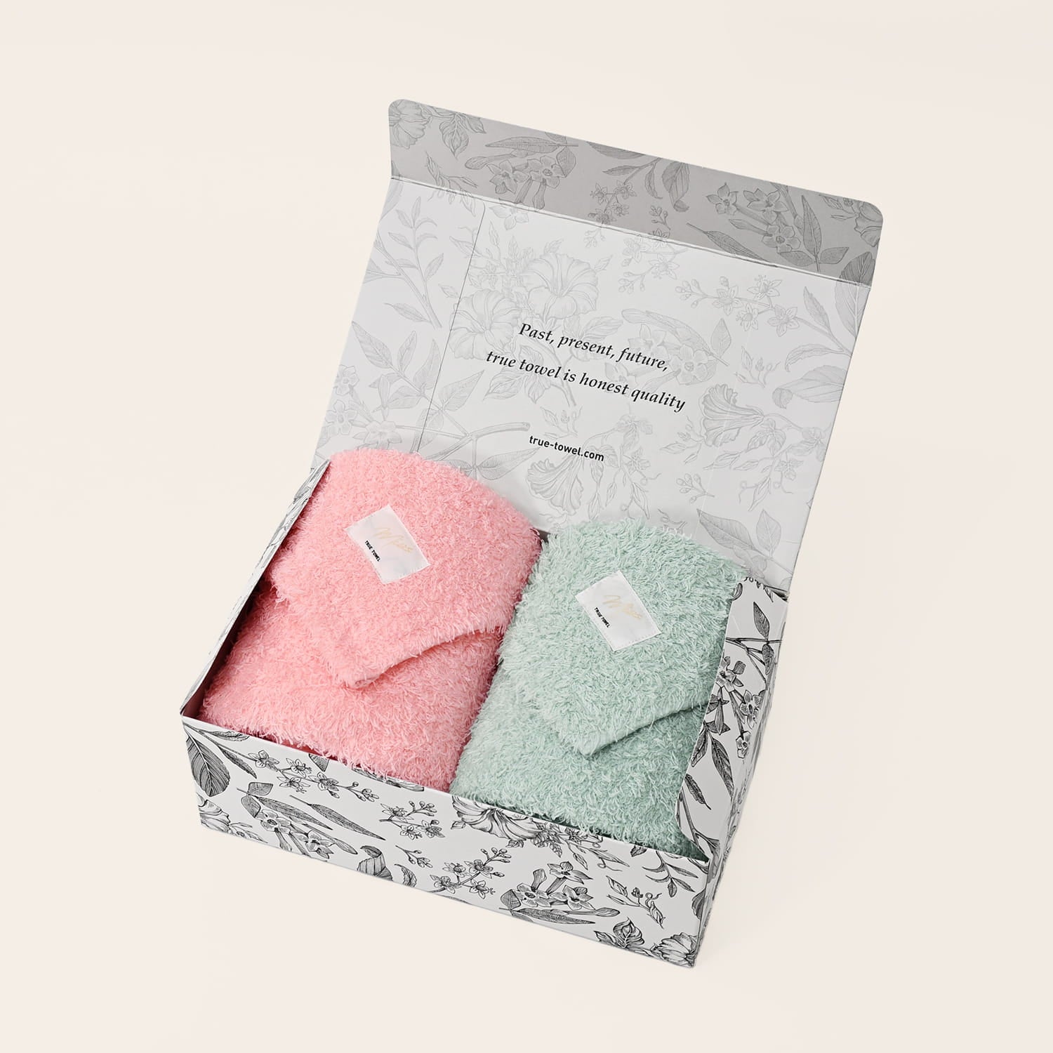 【GIFT】TRUE TOWEL【Miss】フェイスタオル2枚セット