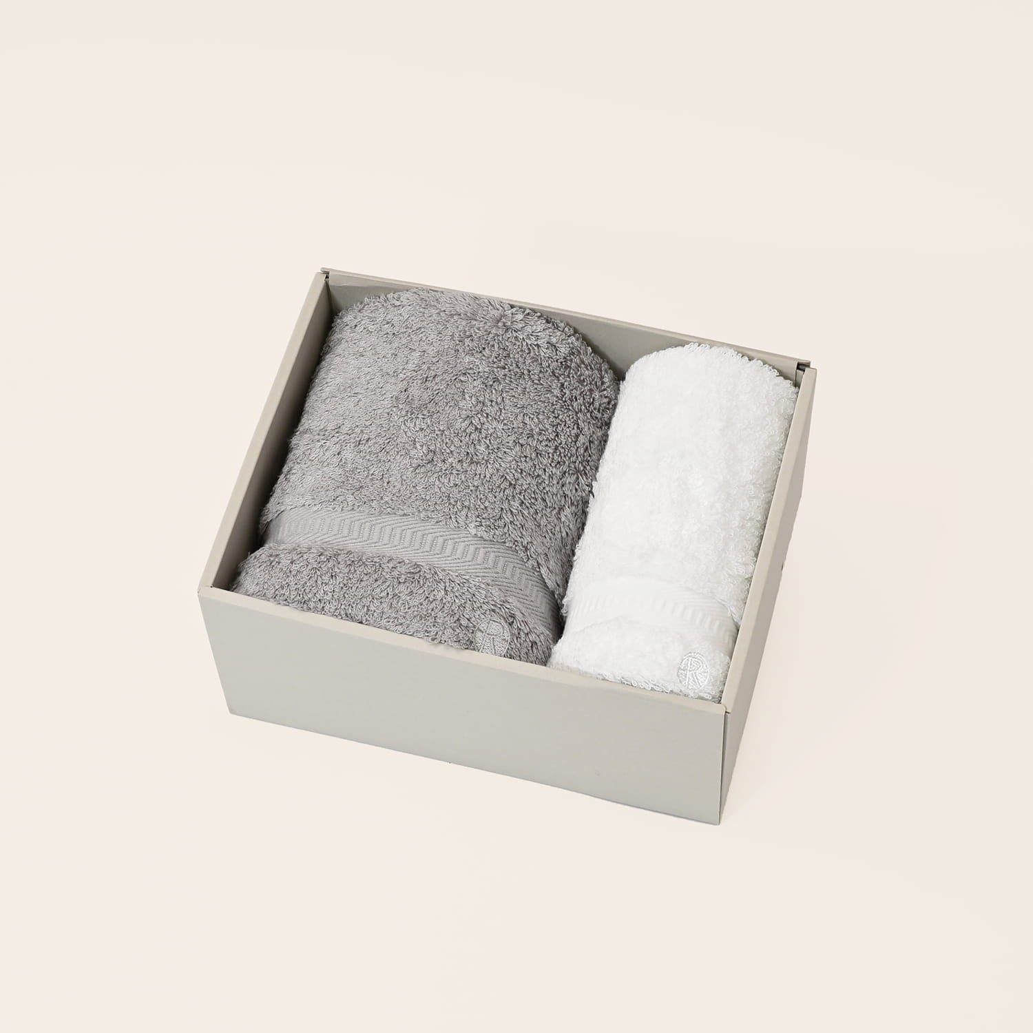 【GIFT】TRUE TOWEL【THE HOTEL】フェイスタオル+ウォッシュタオルセット