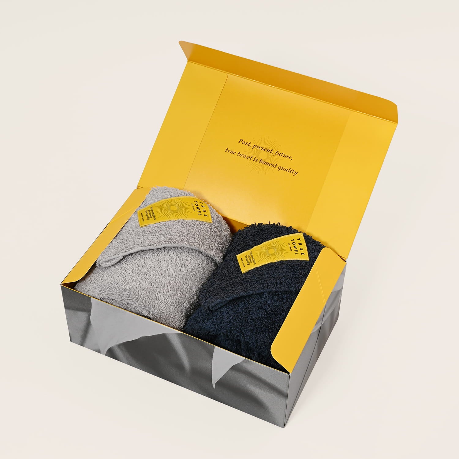 【GIFT】TRUE TOWEL【classic SUGOI】フェイスタオル2枚セット