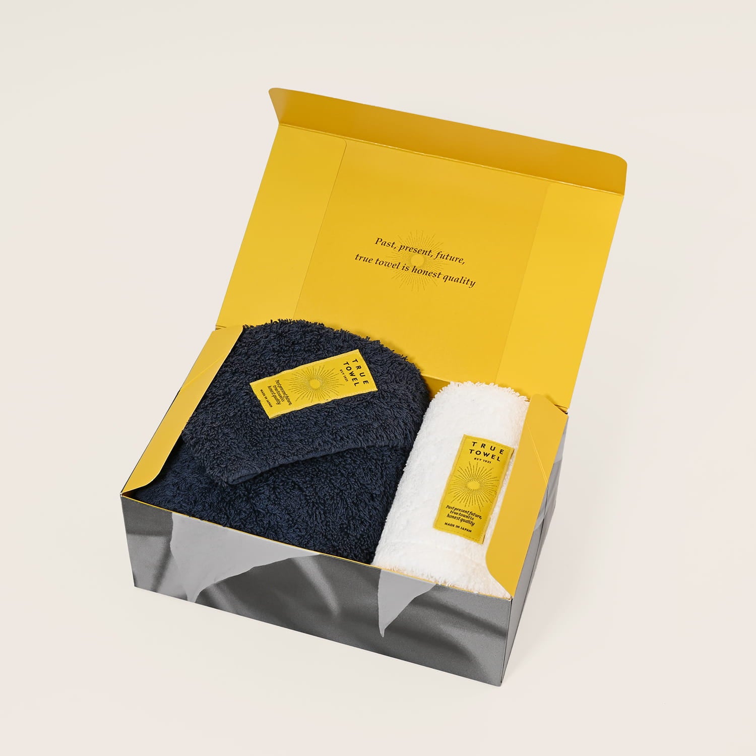 【GIFT】TRUE TOWEL【classic SUGOI】フェイスタオル+ウォッシュタオルセット