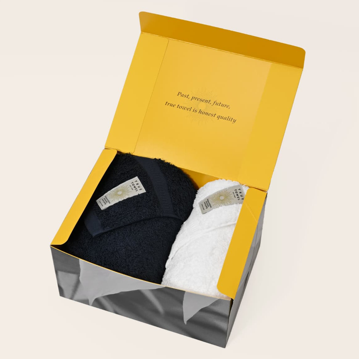 【GIFT】TRUE TOWEL【classic HOTEL】プチバスタオル+フェイスタオルセット