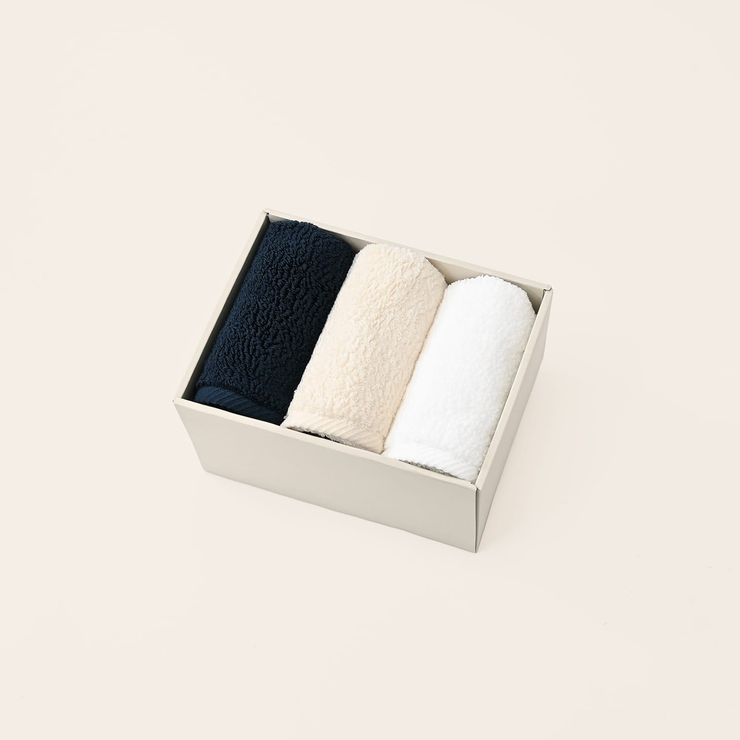 【GIFT】TRUE TOWEL【DI LUSSO】ウォッシュタオル3枚セット