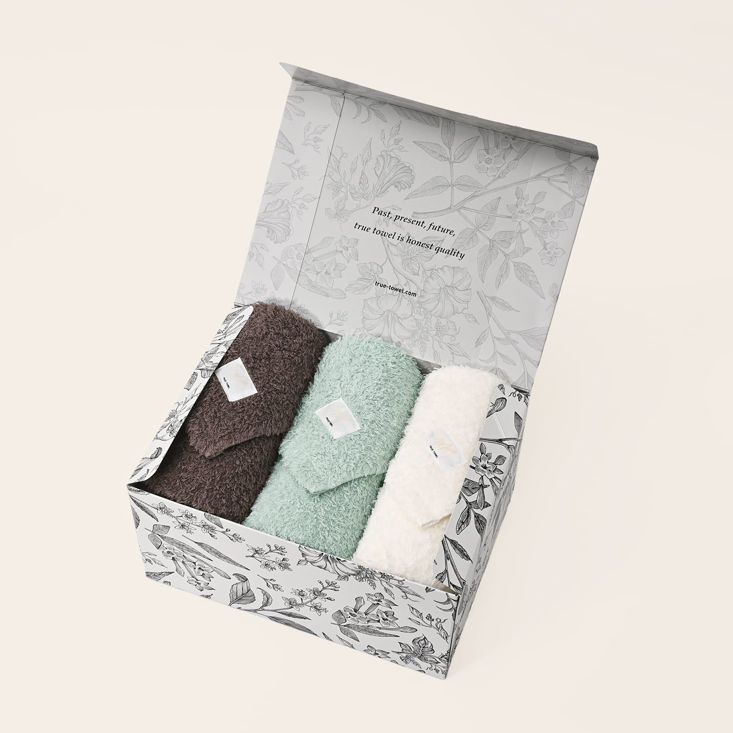 【GIFT】TRUE TOWEL【Miss】フェイスタオル3枚セット