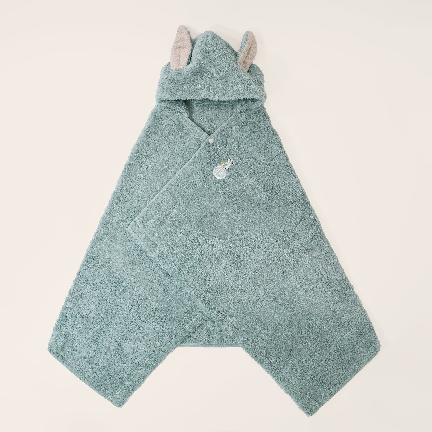 TRUE TOWEL【MASSY】キッズ フード付きバスタオル