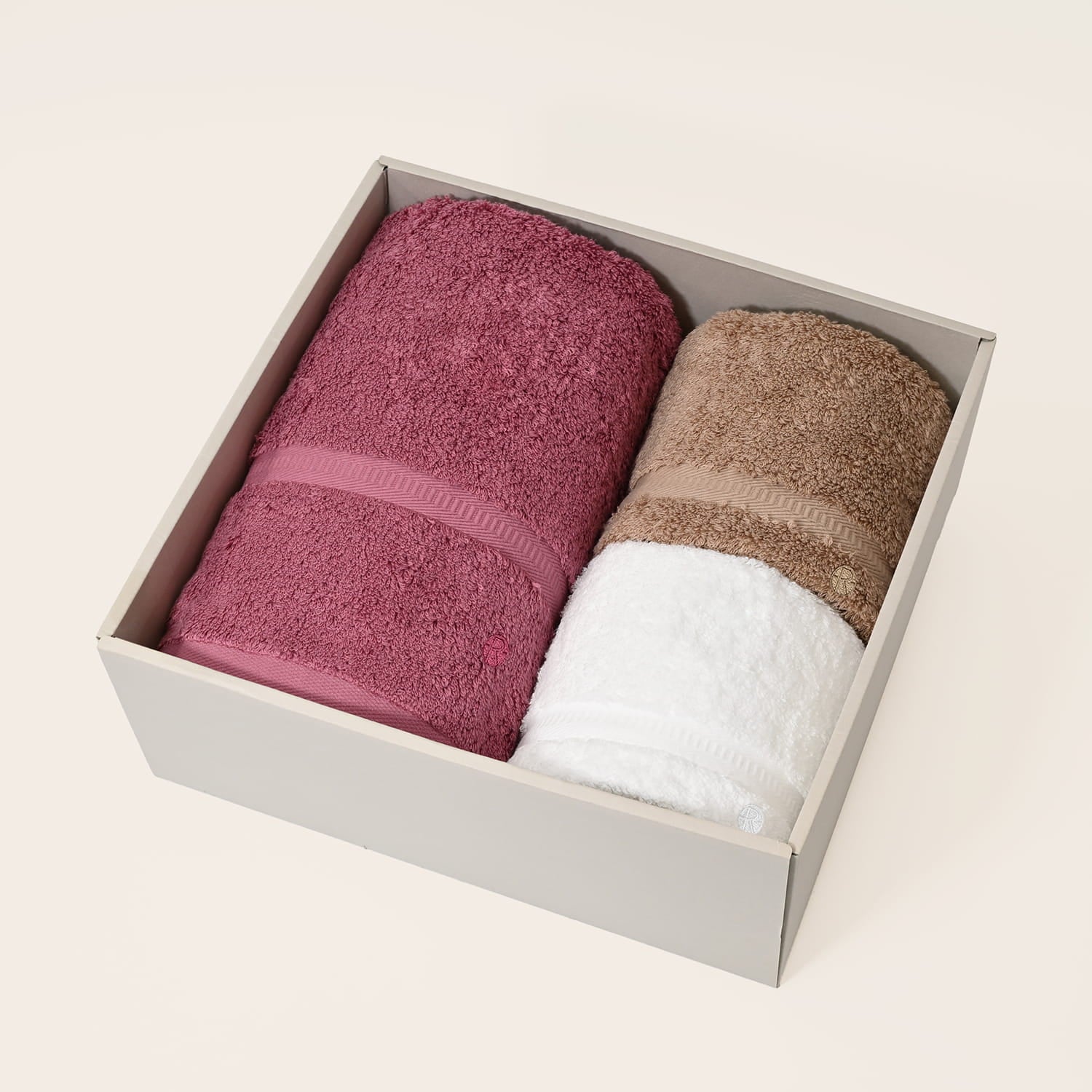 【GIFT】TRUE TOWEL【THE HOTEL】バスタオル+フェイスタオル2枚セット