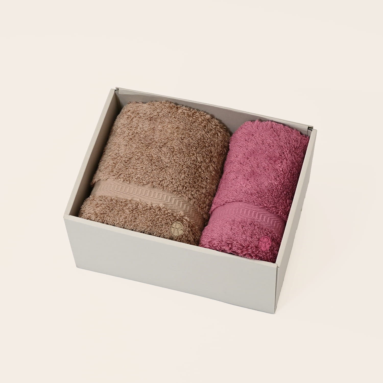 【GIFT】TRUE TOWEL【THE HOTEL】フェイスタオル+ウォッシュタオルセット