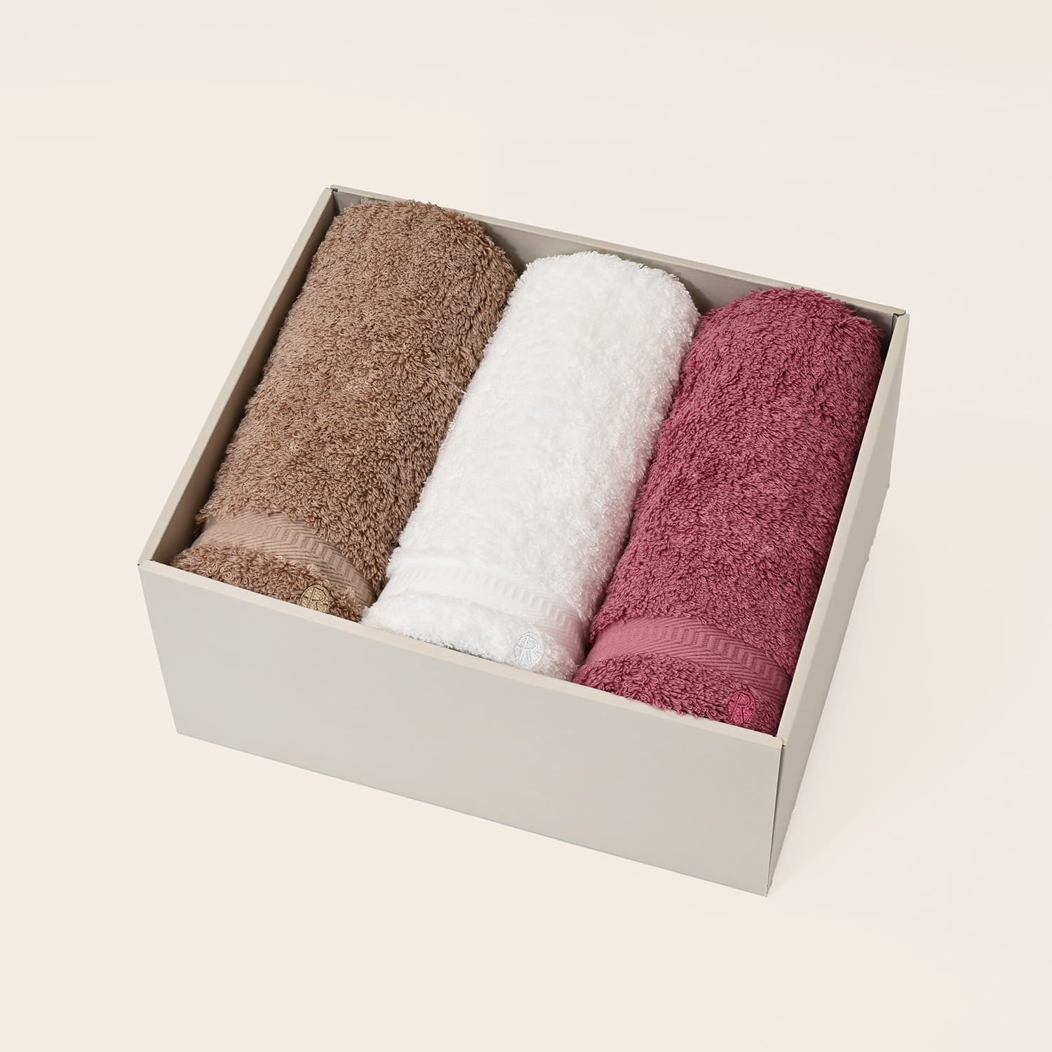 【GIFT】TRUE TOWEL【THE HOTEL】フェイスタオル3枚セット